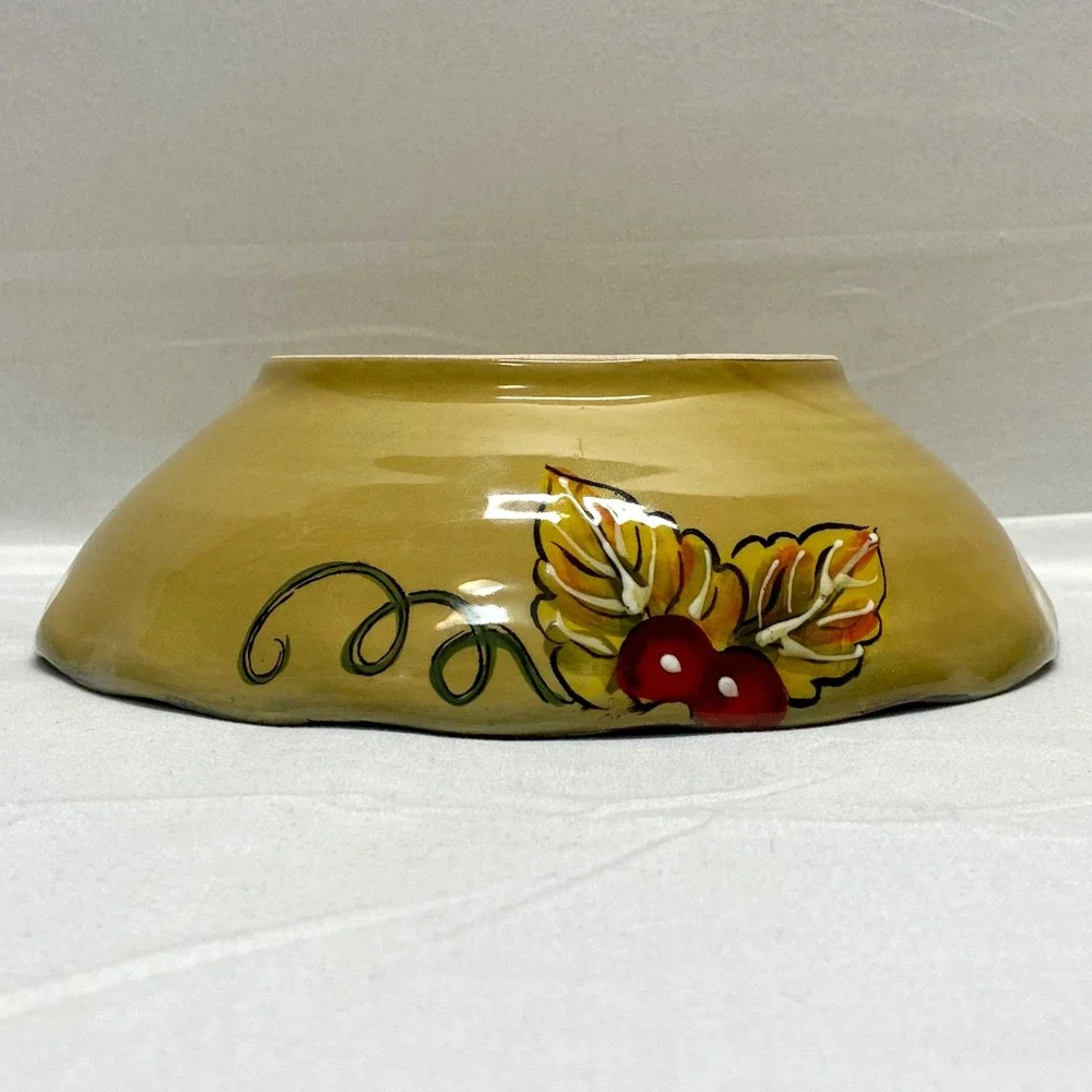 Vintage Earthenware Granada Fruit Bowl 8